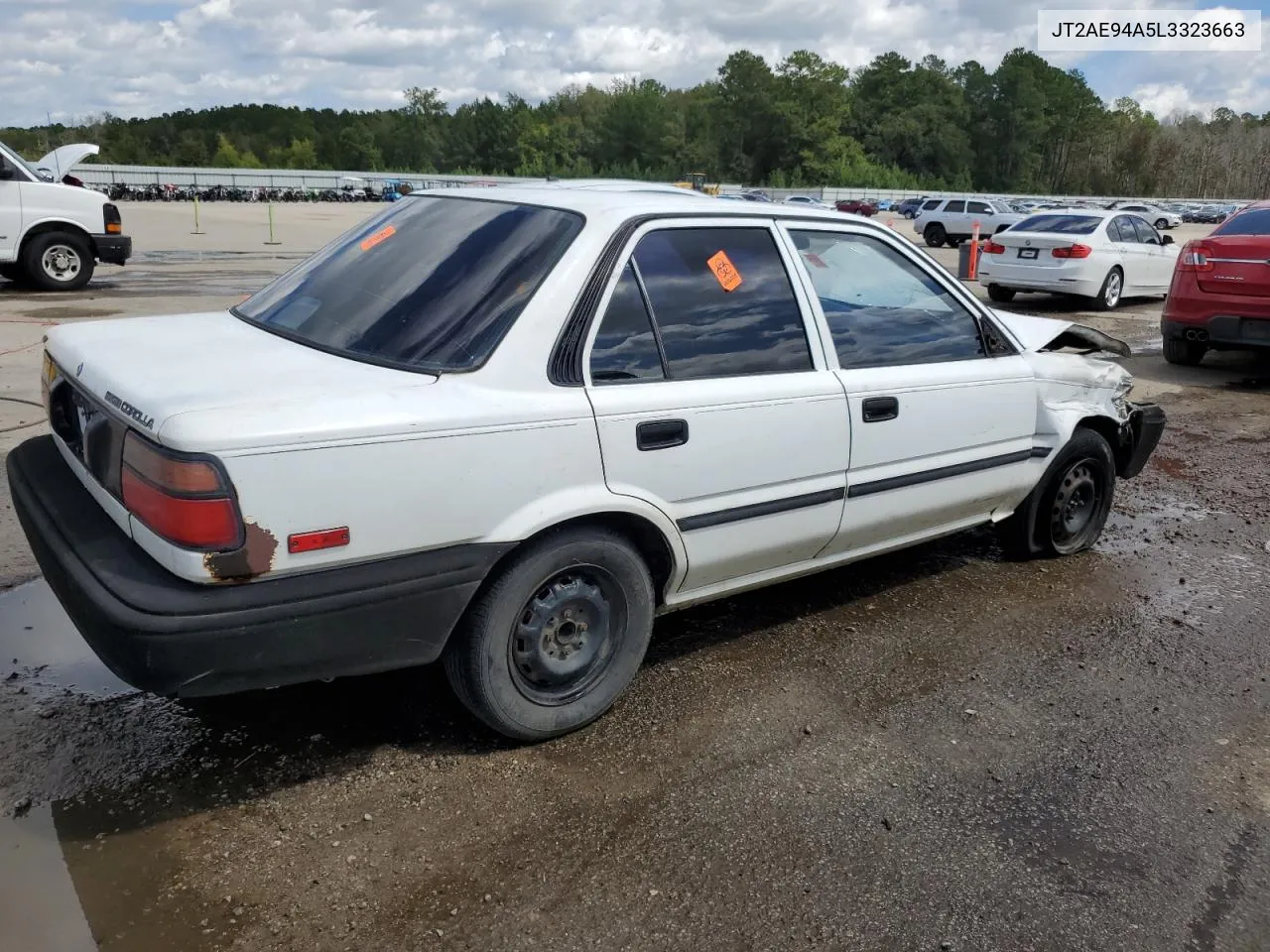 1990 Toyota Corolla Dlx VIN: JT2AE94A5L3323663 Lot: 71963834