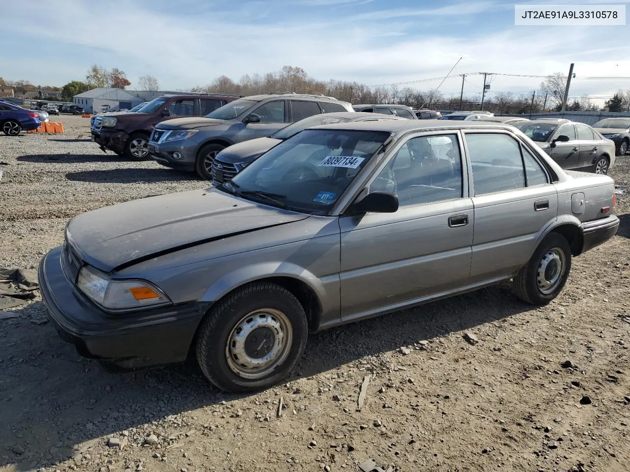 JT2AE91A9L3310578 1990 Toyota Corolla