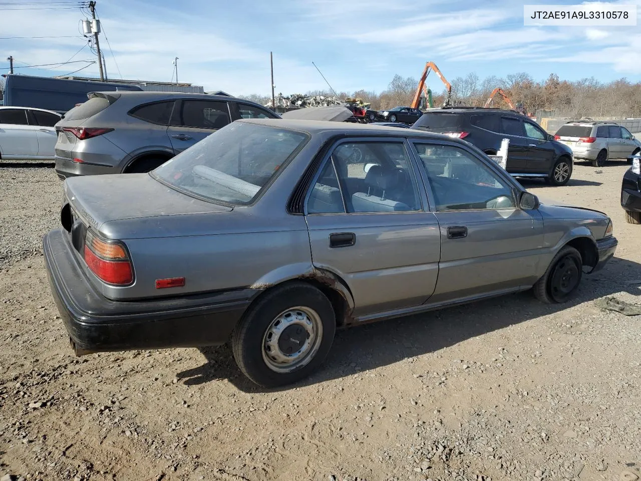 JT2AE91A9L3310578 1990 Toyota Corolla