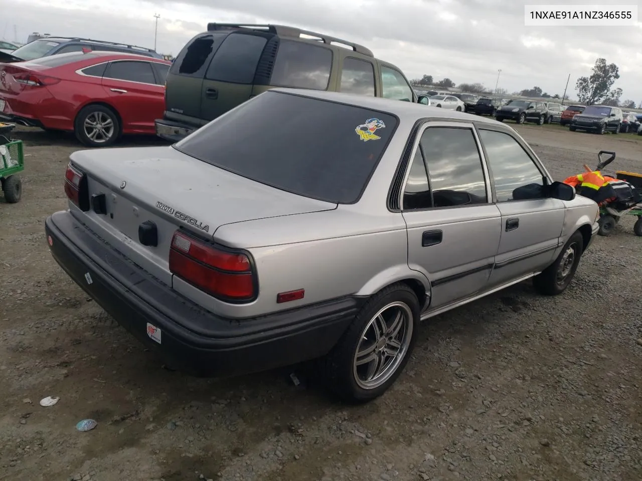 1992 Toyota Corolla VIN: 1NXAE91A1NZ346555 Lot: 37697334