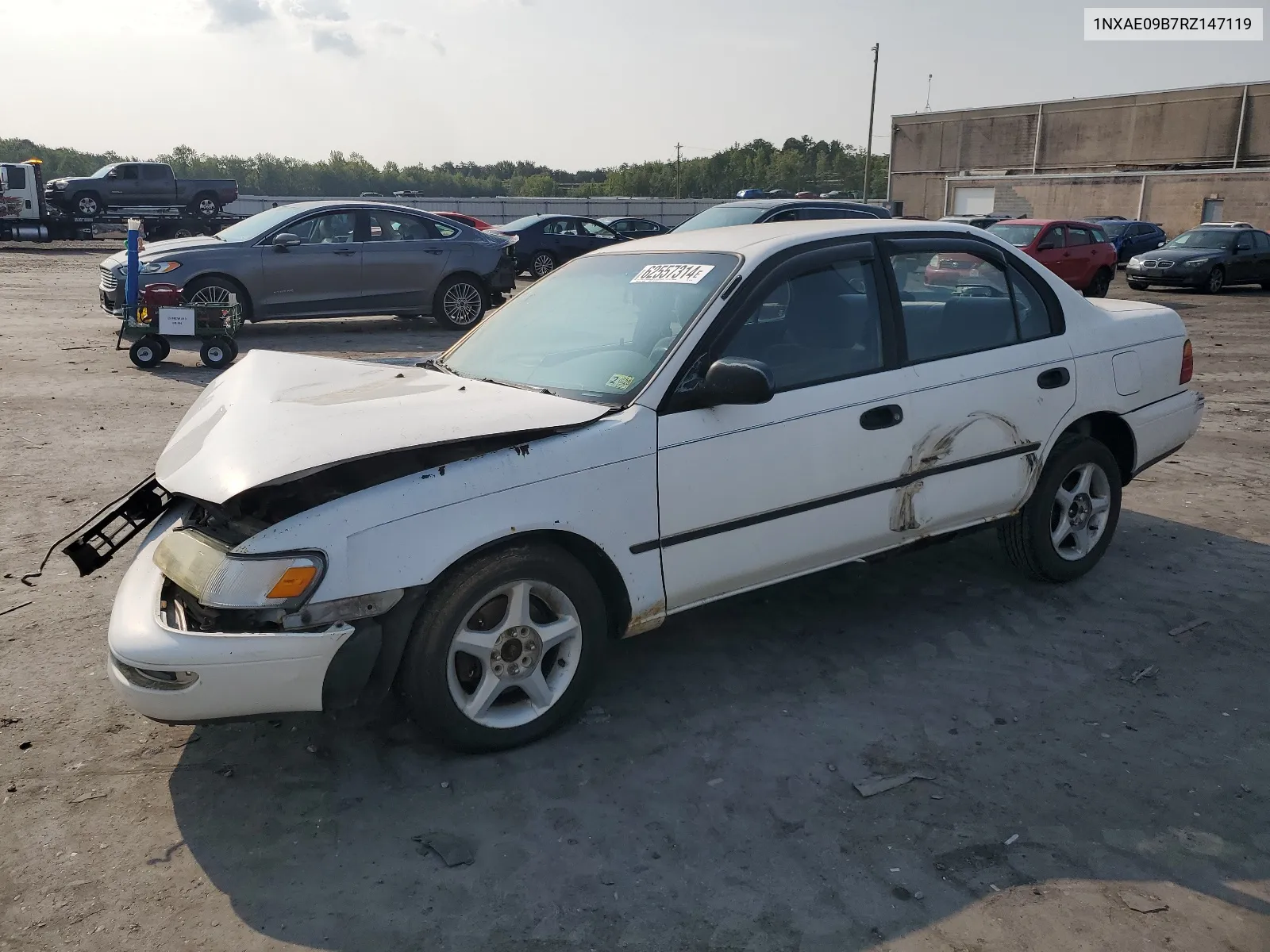 1994 Toyota Corolla Le VIN: 1NXAE09B7RZ147119 Lot: 62557314