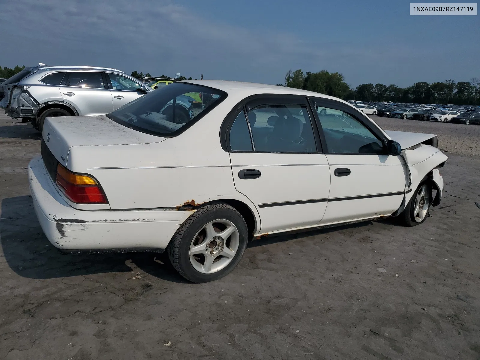 1994 Toyota Corolla Le VIN: 1NXAE09B7RZ147119 Lot: 62557314