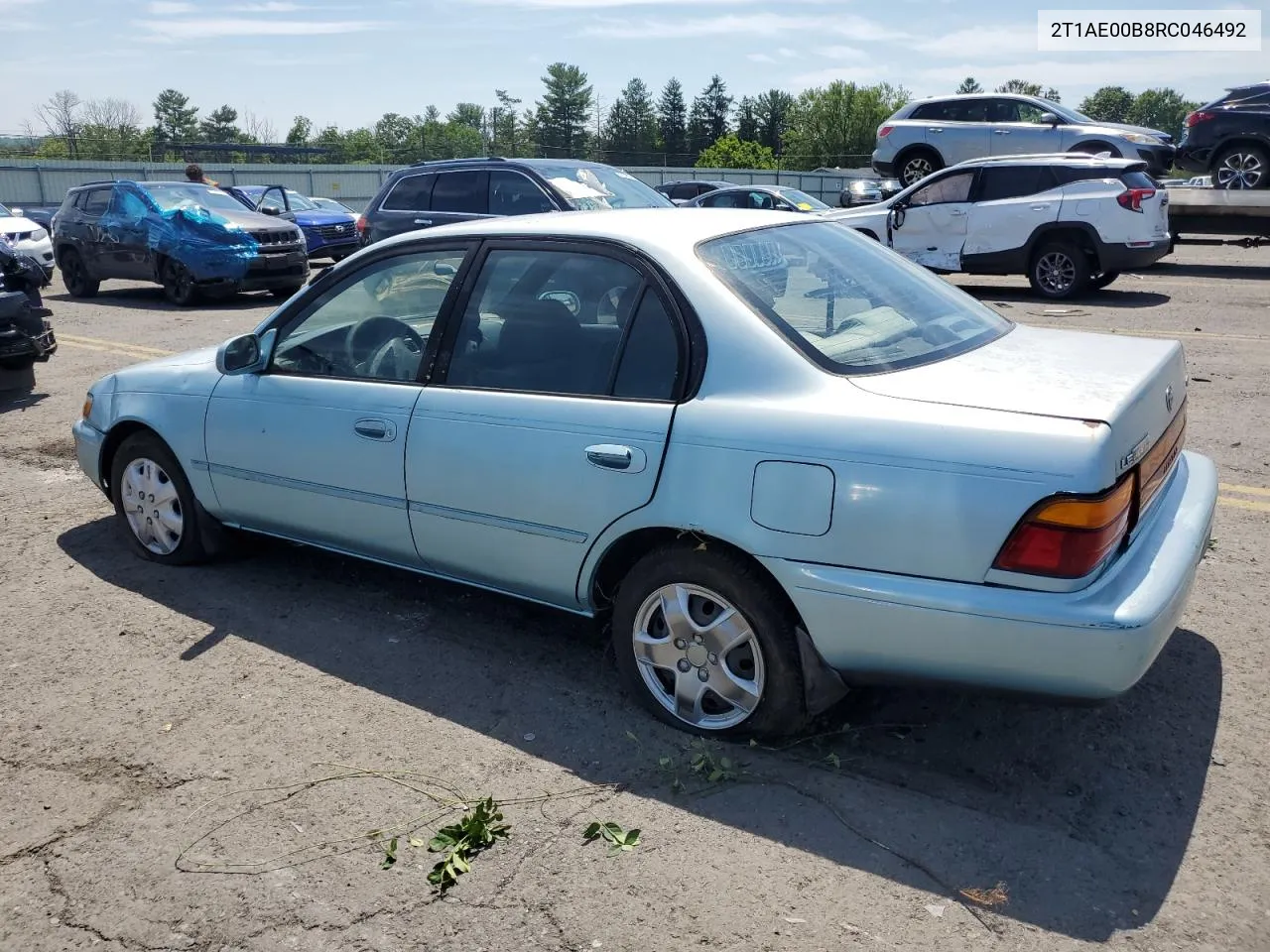 1994 Toyota Corolla Le VIN: 2T1AE00B8RC046492 Lot: 62848214