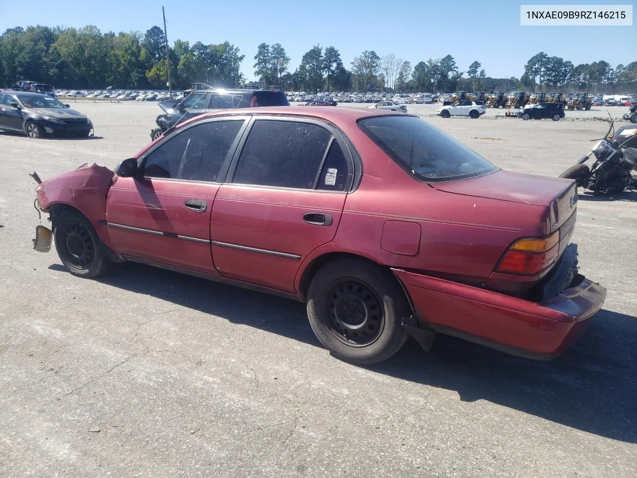 1994 Toyota Corolla Le VIN: 1NXAE09B9RZ146215 Lot: 71221564