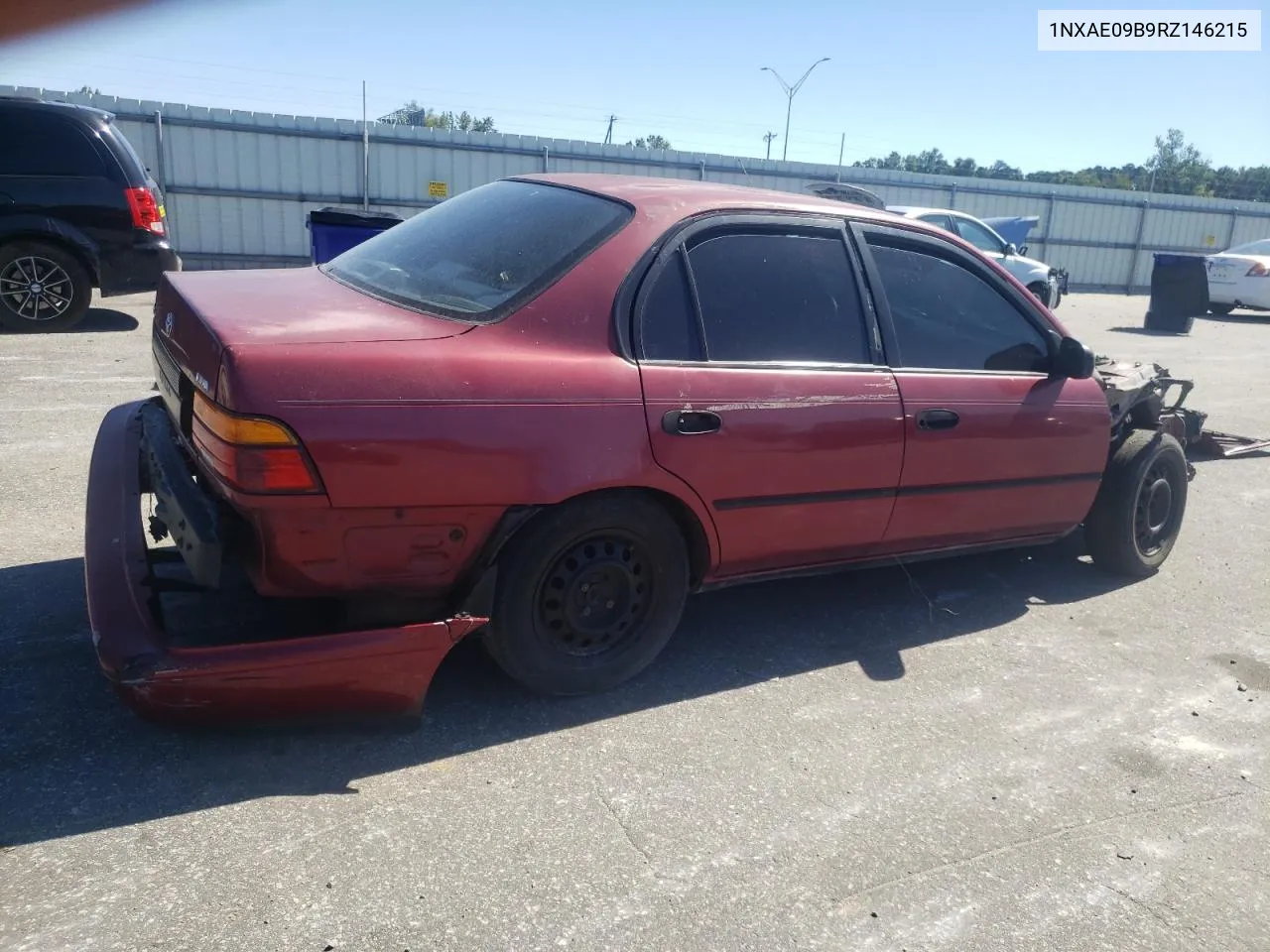 1994 Toyota Corolla Le VIN: 1NXAE09B9RZ146215 Lot: 71221564