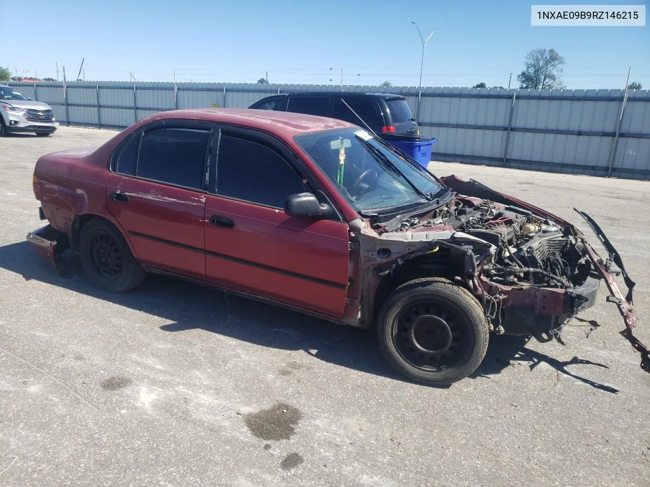 1994 Toyota Corolla Le VIN: 1NXAE09B9RZ146215 Lot: 71221564