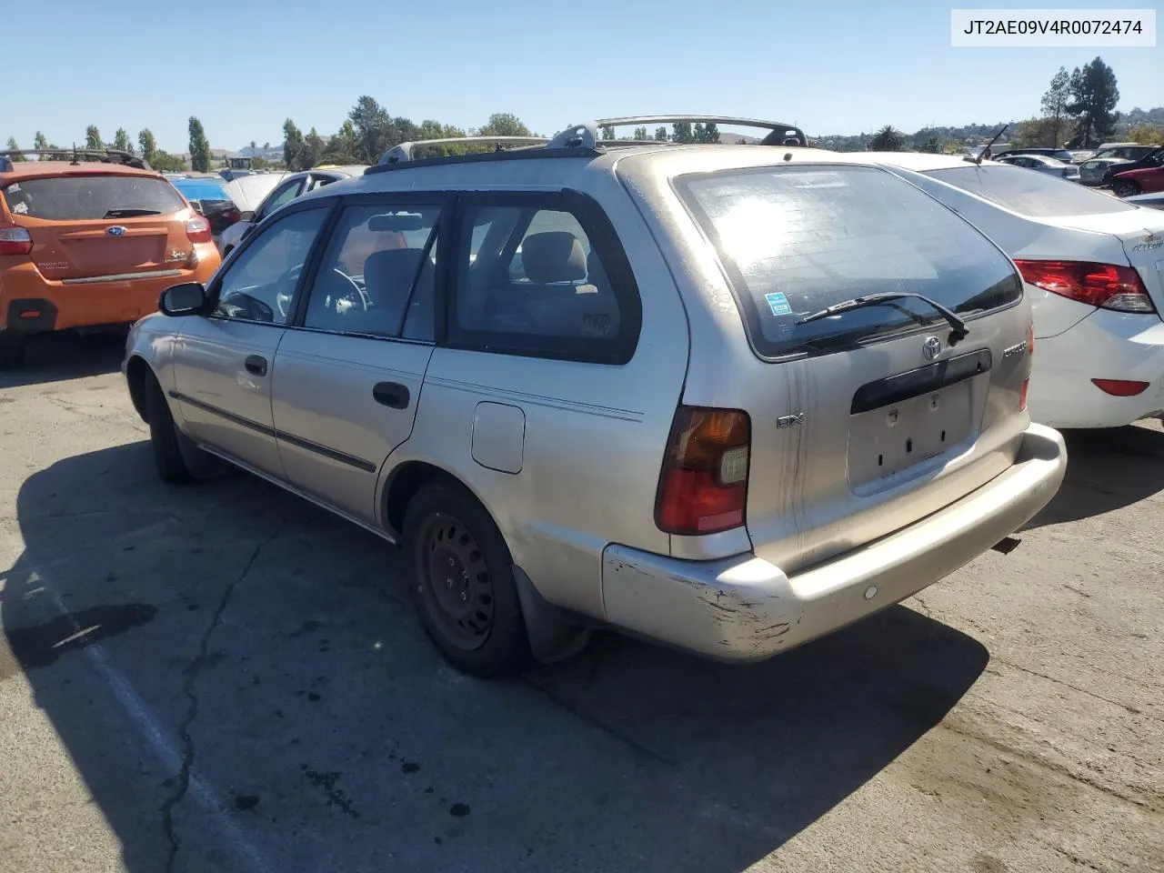 1994 Toyota Corolla Base VIN: JT2AE09V4R0072474 Lot: 71327364