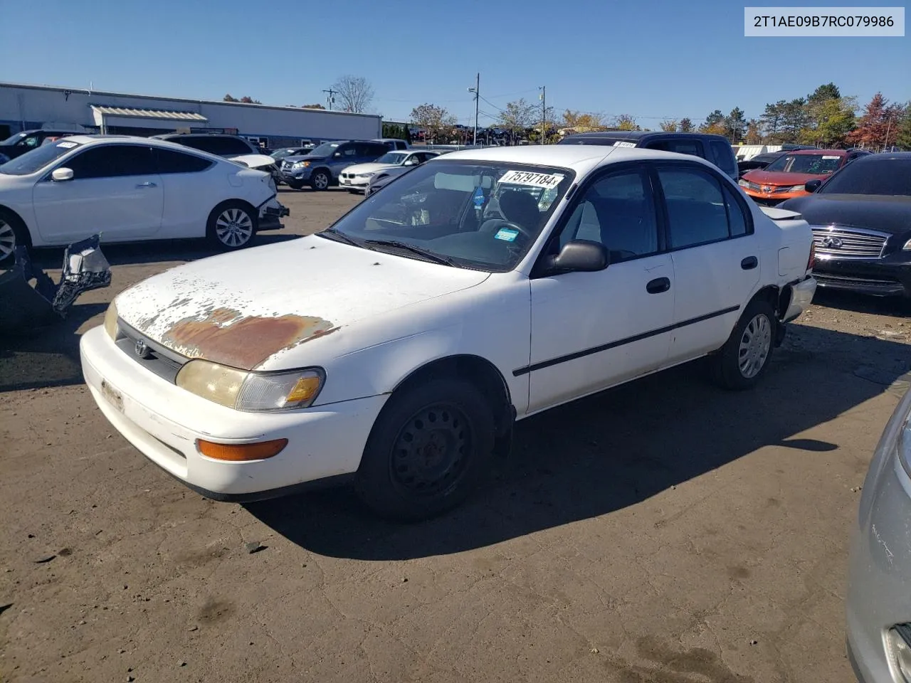 1994 Toyota Corolla Le VIN: 2T1AE09B7RC079986 Lot: 75797184