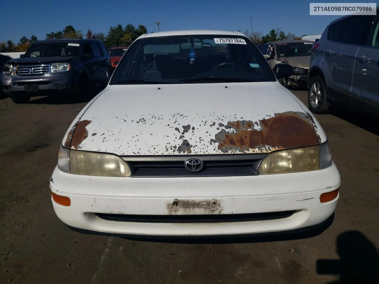 1994 Toyota Corolla Le VIN: 2T1AE09B7RC079986 Lot: 75797184