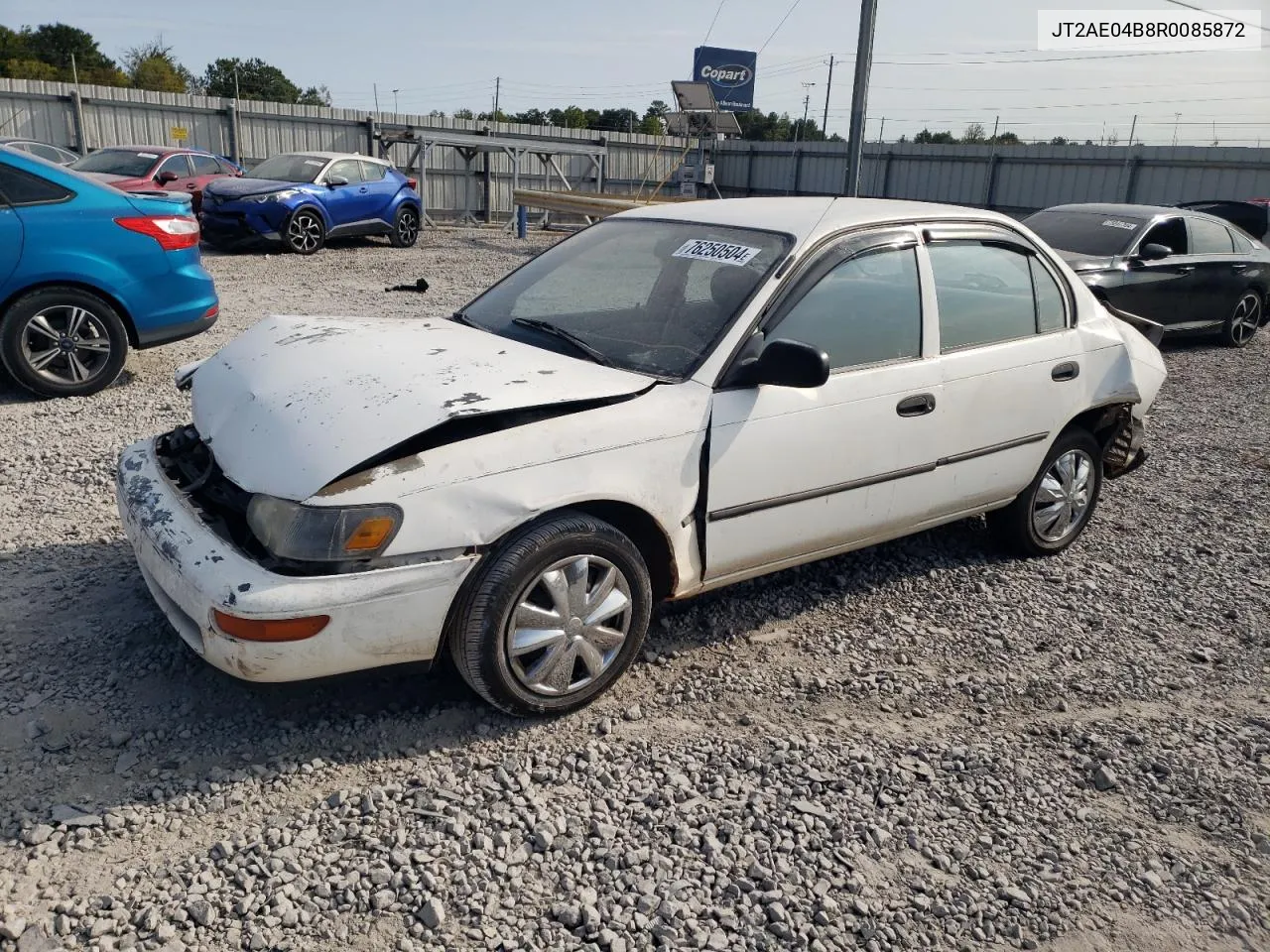 1994 Toyota Corolla VIN: JT2AE04B8R0085872 Lot: 76250504