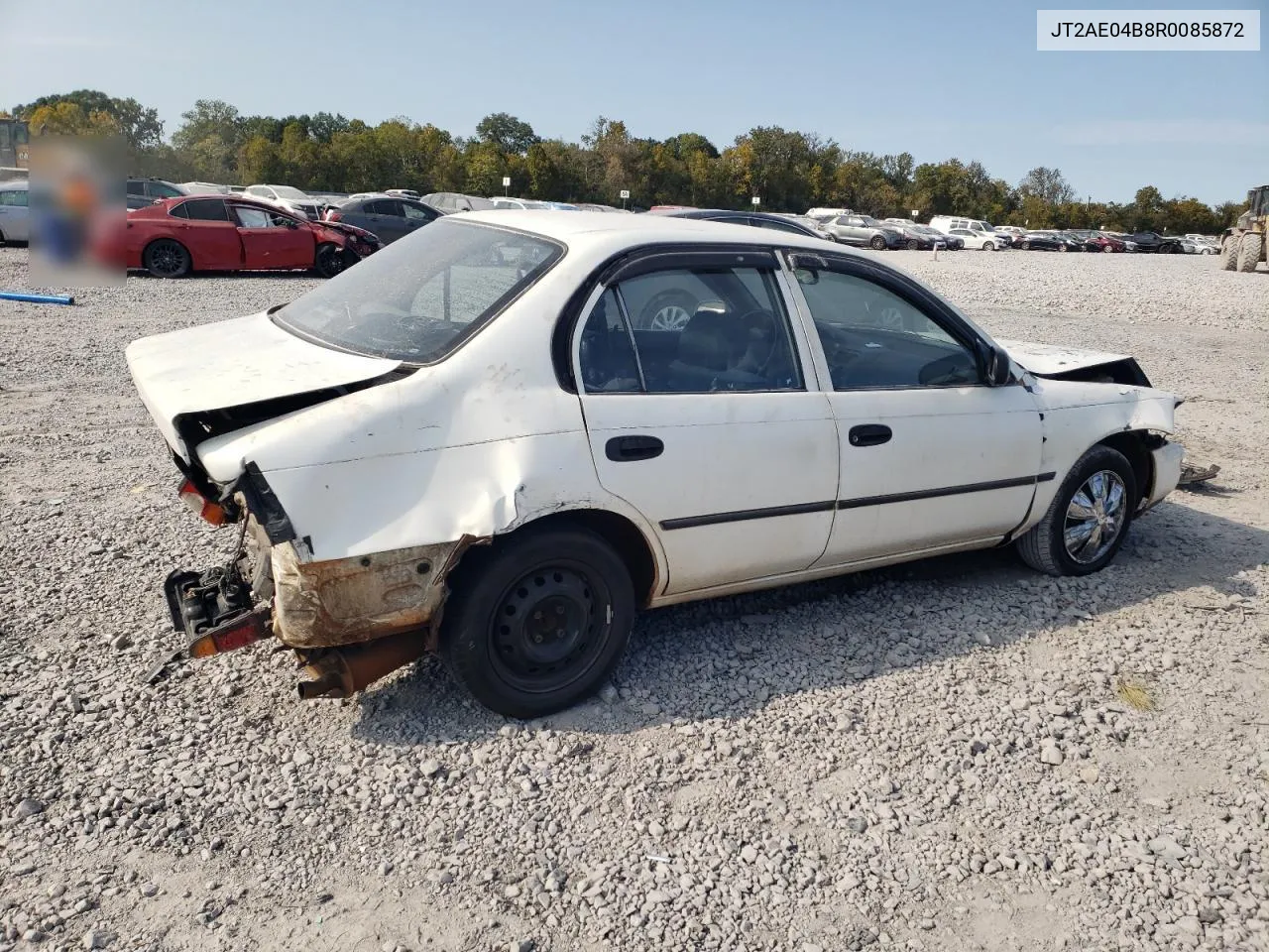 1994 Toyota Corolla VIN: JT2AE04B8R0085872 Lot: 76250504