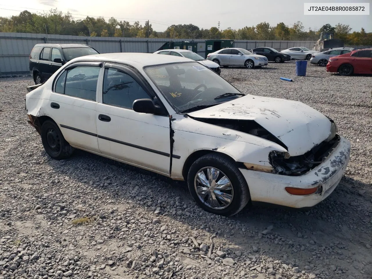 1994 Toyota Corolla VIN: JT2AE04B8R0085872 Lot: 76250504