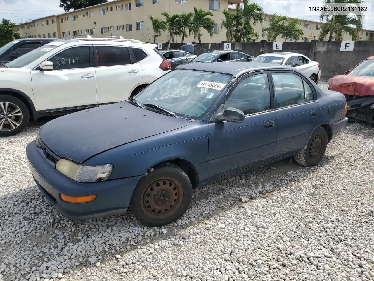 1994 Toyota Corolla Le VIN: 1NXAE09B0RZ131182 Lot: 78418824