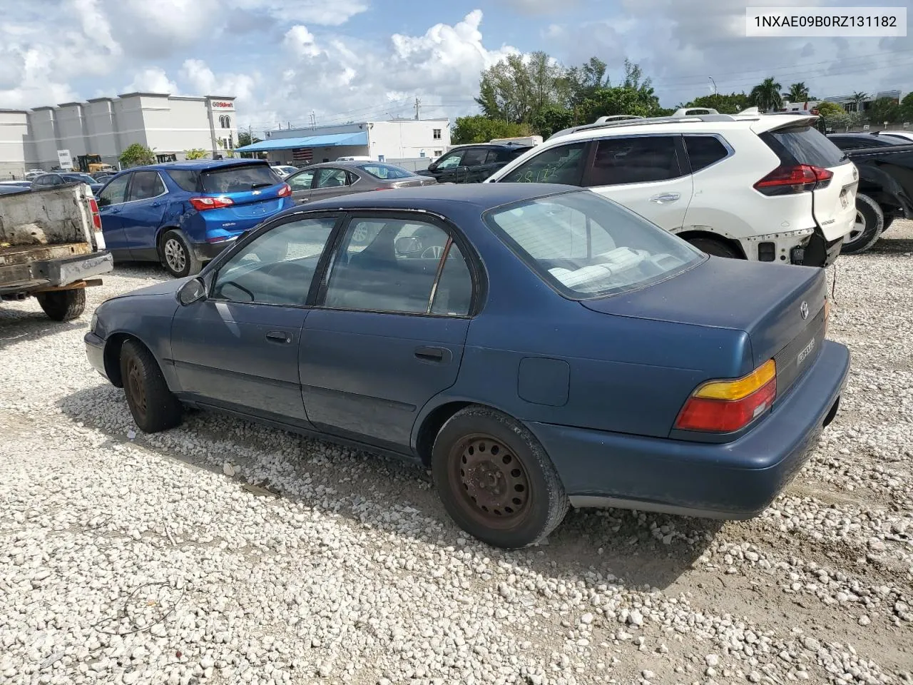 1994 Toyota Corolla Le VIN: 1NXAE09B0RZ131182 Lot: 78418824