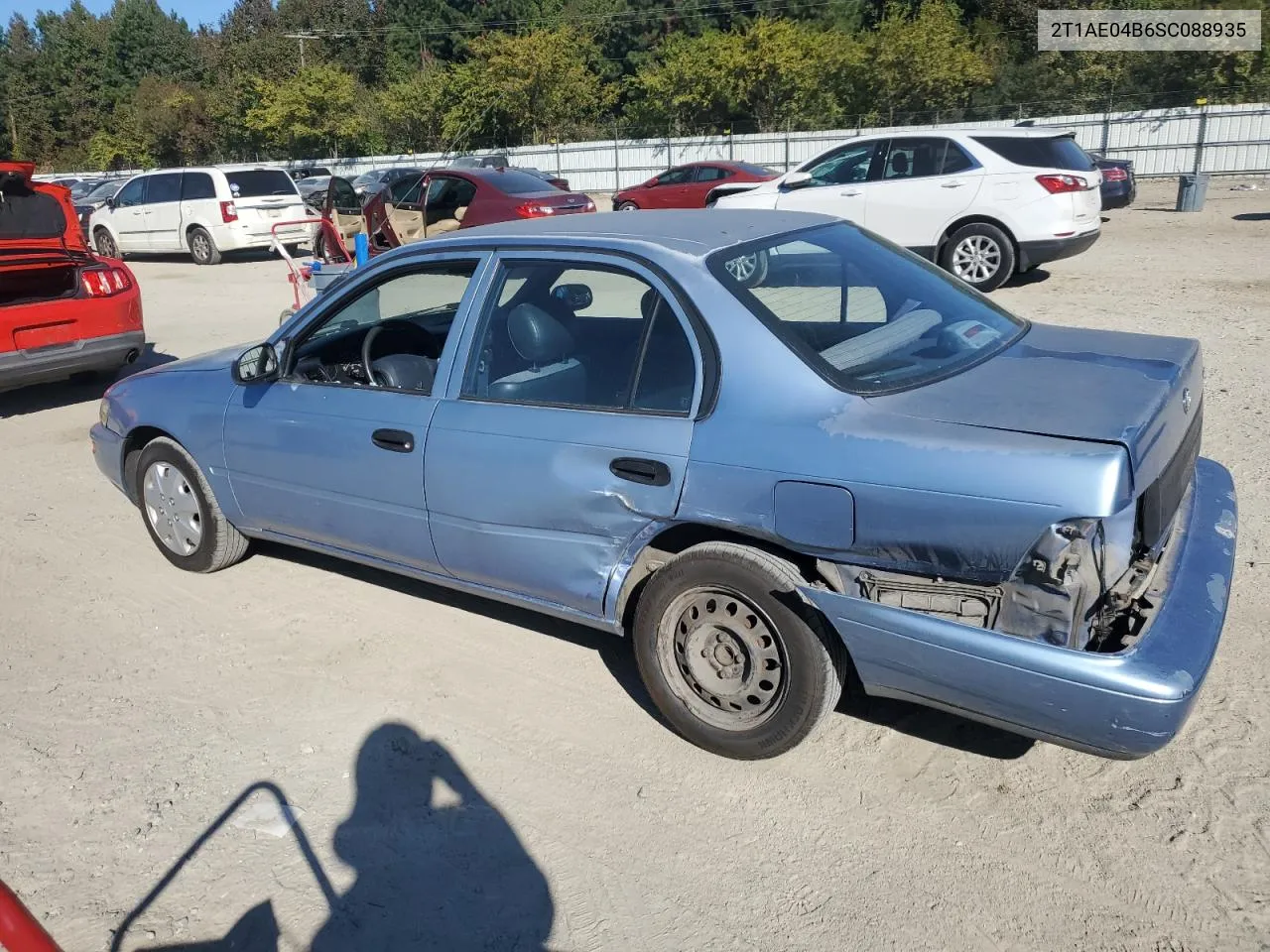 1995 Toyota Corolla VIN: 2T1AE04B6SC088935 Lot: 75730874