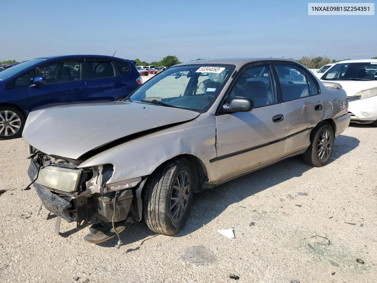 1995 Toyota Corolla Le VIN: 1NXAE09B1SZ254351 Lot: 76416544