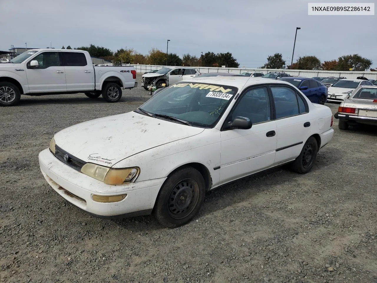 1995 Toyota Corolla Le VIN: 1NXAE09B9SZ286142 Lot: 79320134