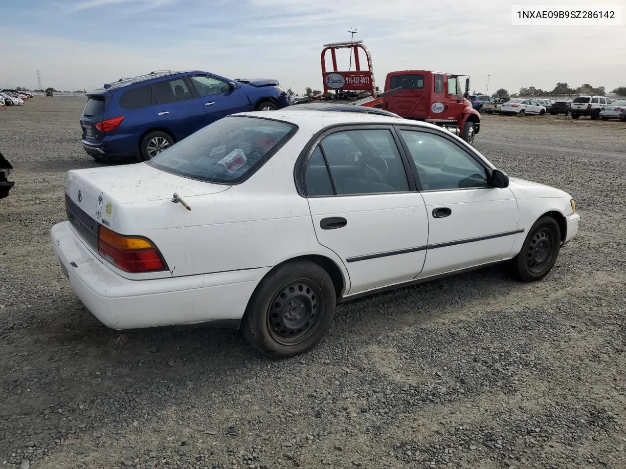 1995 Toyota Corolla Le VIN: 1NXAE09B9SZ286142 Lot: 79320134