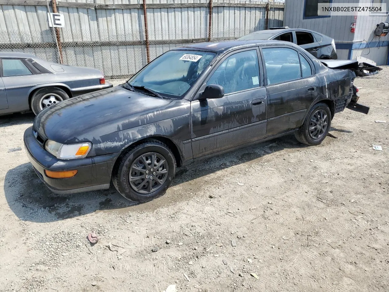 1996 Toyota Corolla Dx VIN: 1NXBB02E5TZ475504 Lot: 69364854