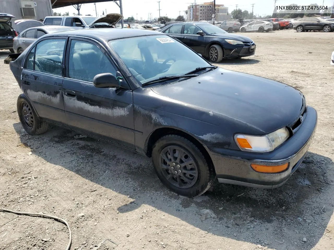 1996 Toyota Corolla Dx VIN: 1NXBB02E5TZ475504 Lot: 69364854