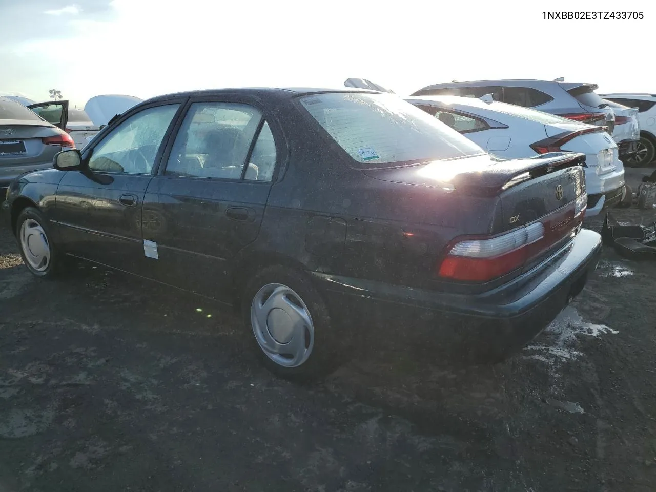 1996 Toyota Corolla Dx VIN: 1NXBB02E3TZ433705 Lot: 77356514