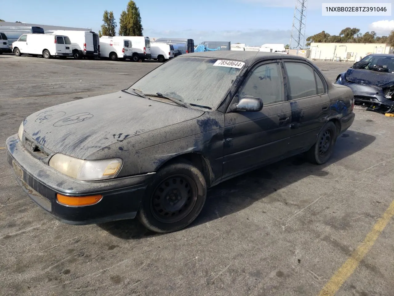 1996 Toyota Corolla Dx VIN: 1NXBB02E8TZ391046 Lot: 78548644