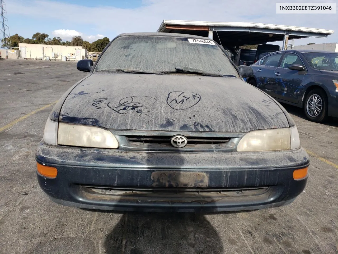 1996 Toyota Corolla Dx VIN: 1NXBB02E8TZ391046 Lot: 78548644