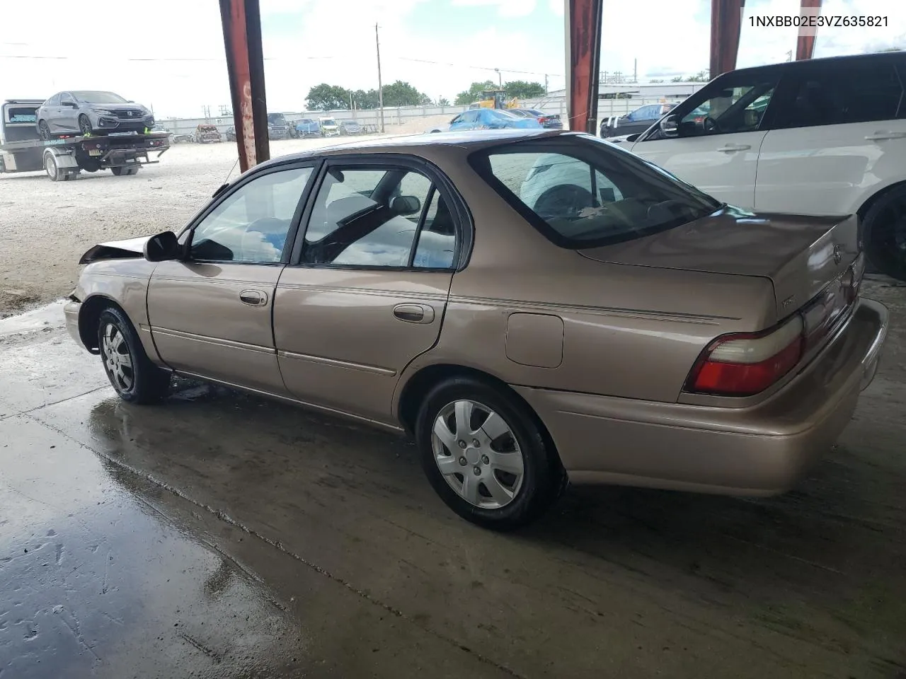 1997 Toyota Corolla Dx VIN: 1NXBB02E3VZ635821 Lot: 72349864