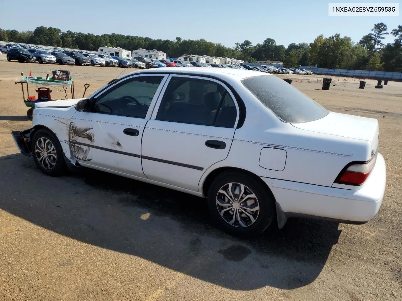 1997 Toyota Corolla Base VIN: 1NXBA02E8VZ659535 Lot: 76135604