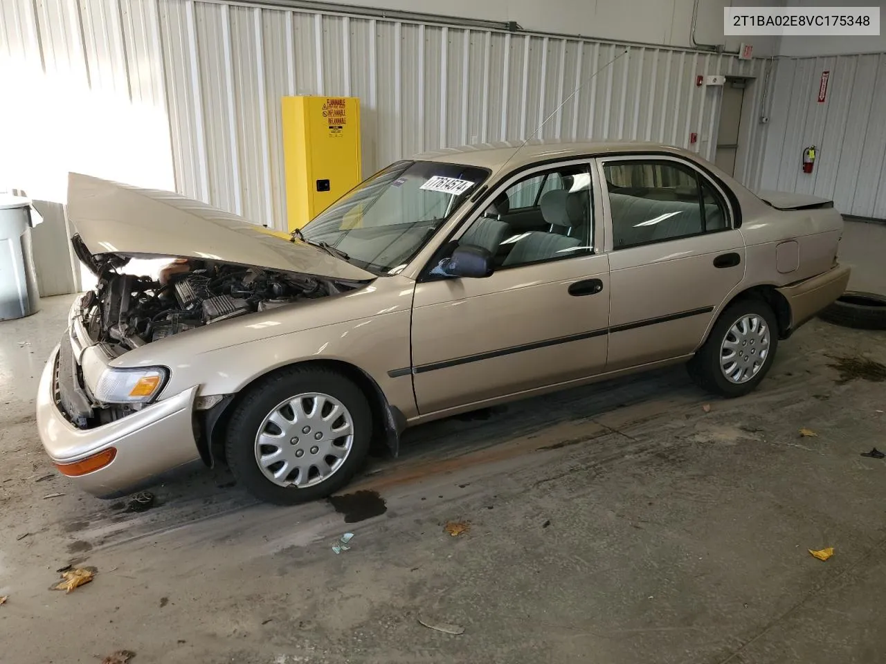 1997 Toyota Corolla Base VIN: 2T1BA02E8VC175348 Lot: 77614574