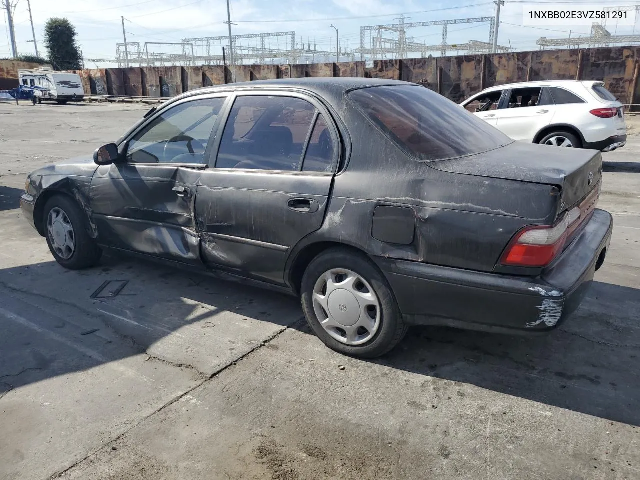 1997 Toyota Corolla Dx VIN: 1NXBB02E3VZ581291 Lot: 78121514