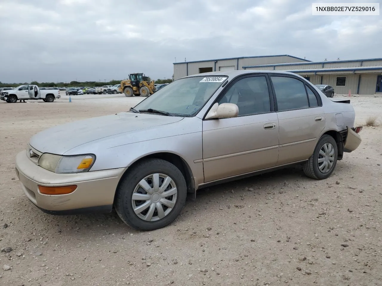 1997 Toyota Corolla Dx VIN: 1NXBB02E7VZ529016 Lot: 78520854