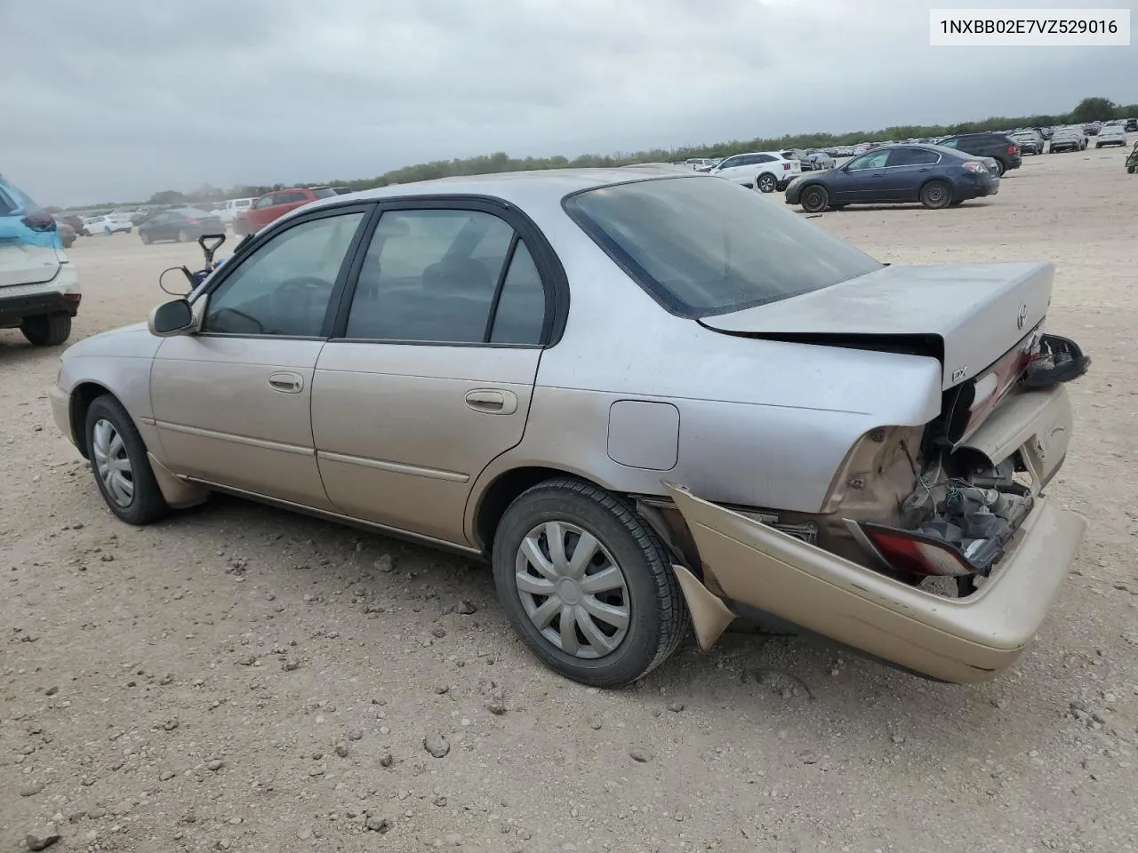 1997 Toyota Corolla Dx VIN: 1NXBB02E7VZ529016 Lot: 78520854