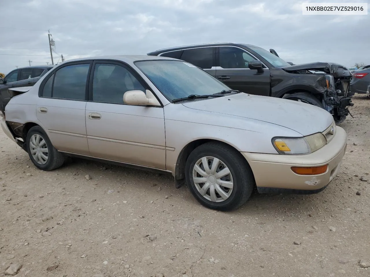 1997 Toyota Corolla Dx VIN: 1NXBB02E7VZ529016 Lot: 78520854