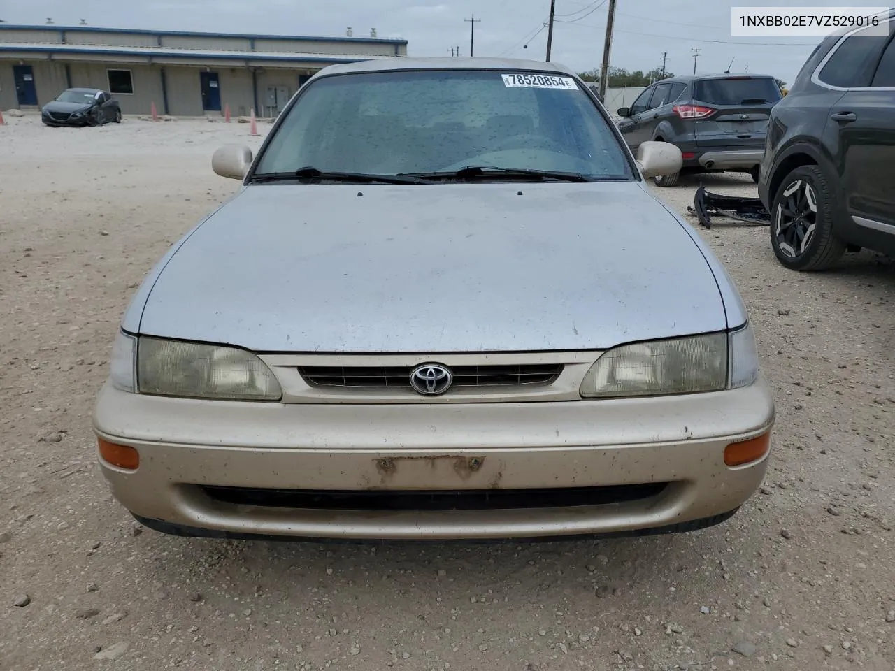 1997 Toyota Corolla Dx VIN: 1NXBB02E7VZ529016 Lot: 78520854