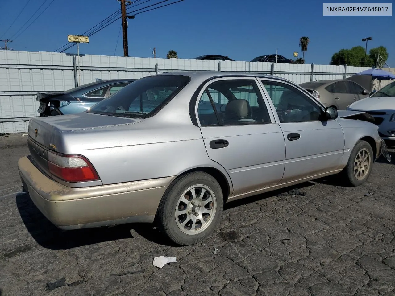 1997 Toyota Corolla Base VIN: 1NXBA02E4VZ645017 Lot: 78875364