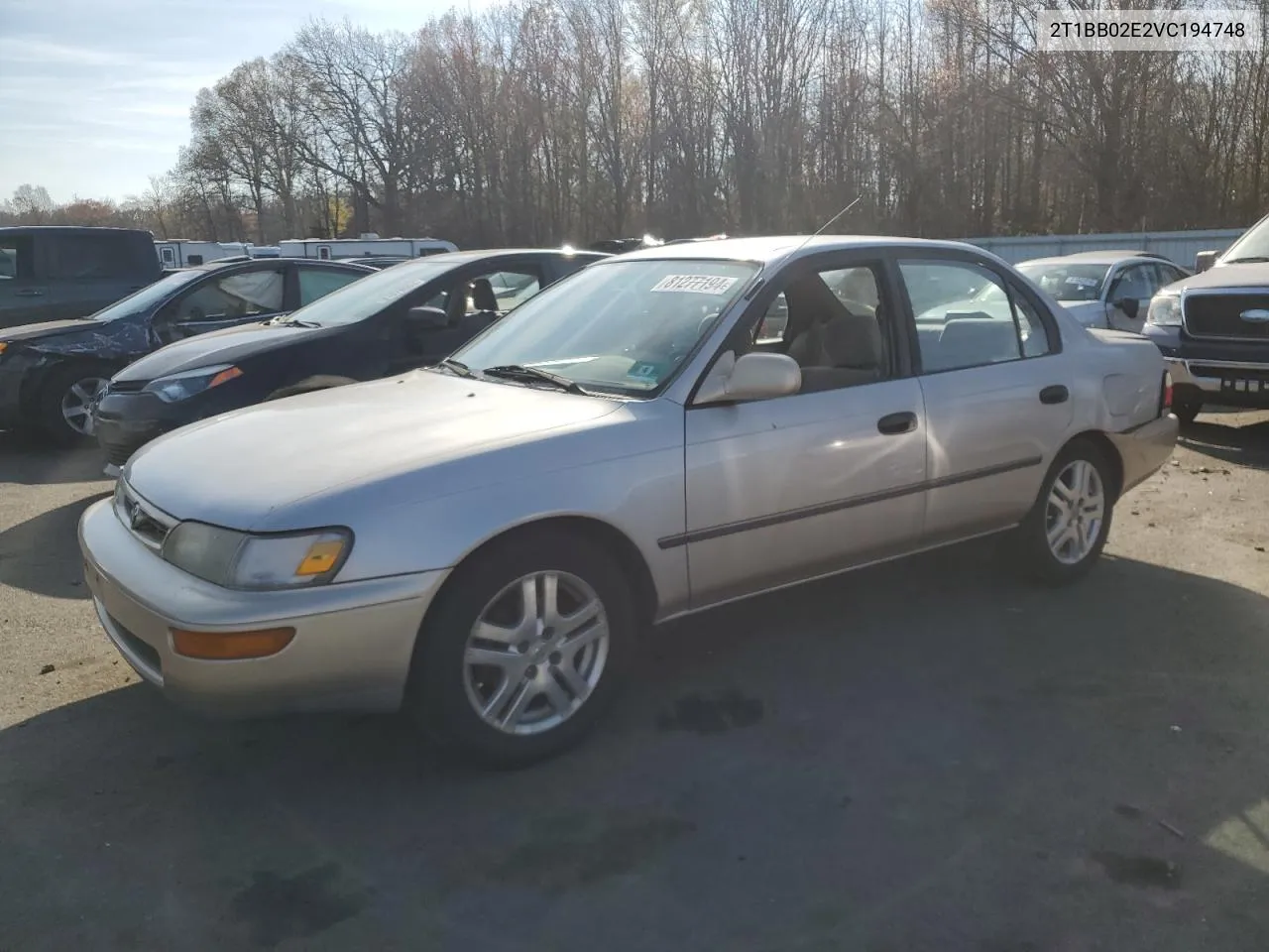 1997 Toyota Corolla Dx VIN: 2T1BB02E2VC194748 Lot: 81277194