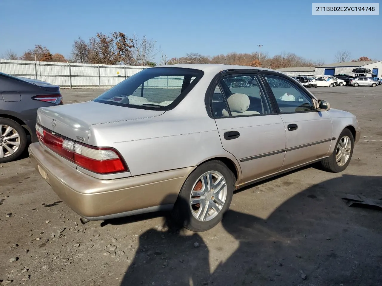 1997 Toyota Corolla Dx VIN: 2T1BB02E2VC194748 Lot: 81277194