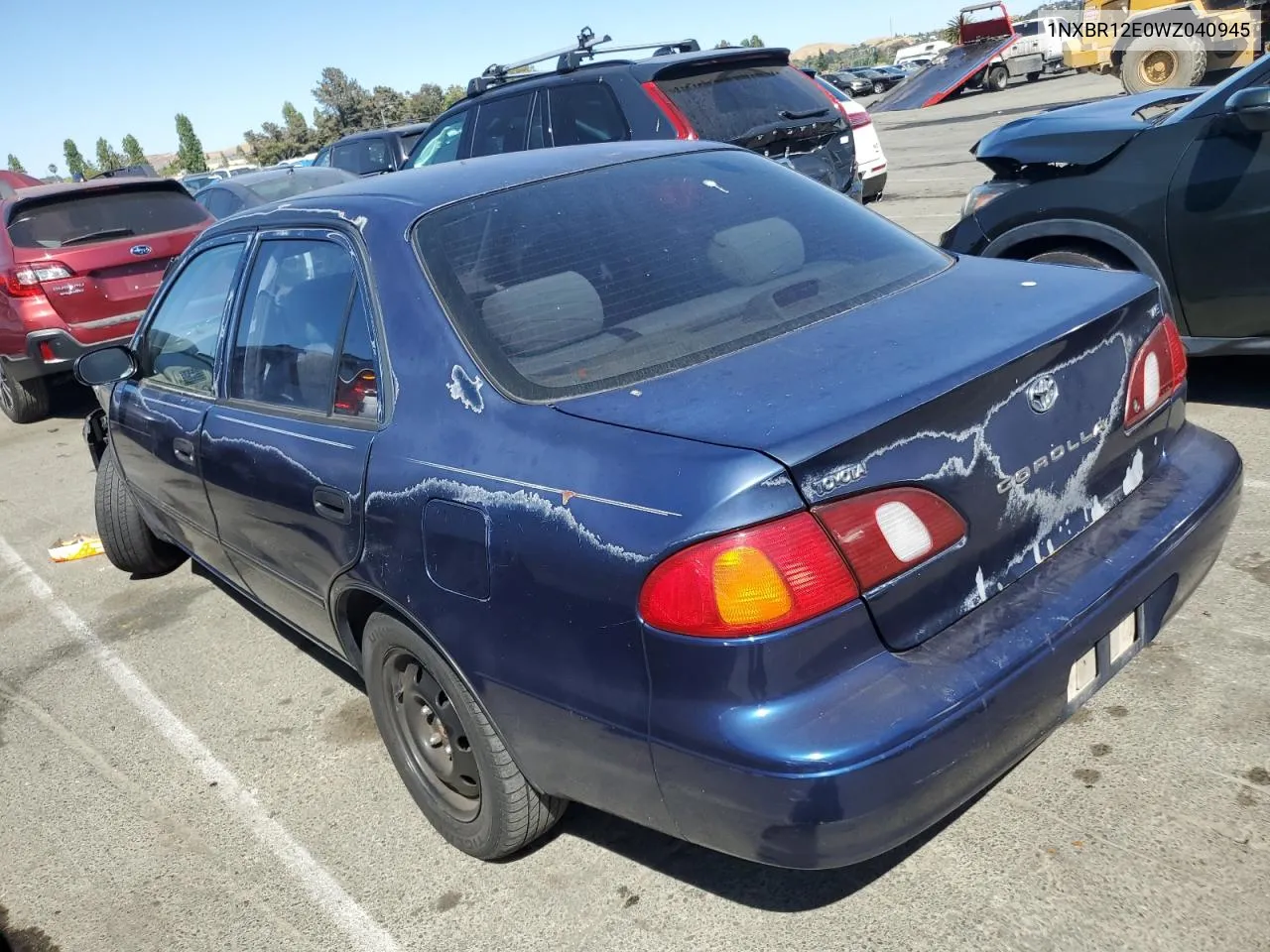 1998 Toyota Corolla Ve VIN: 1NXBR12E0WZ040945 Lot: 61438724