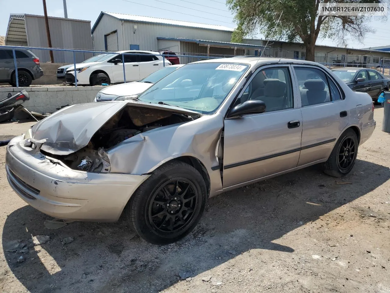 1998 Toyota Corolla Ve VIN: 1NXBR12E4WZ107630 Lot: 63873034