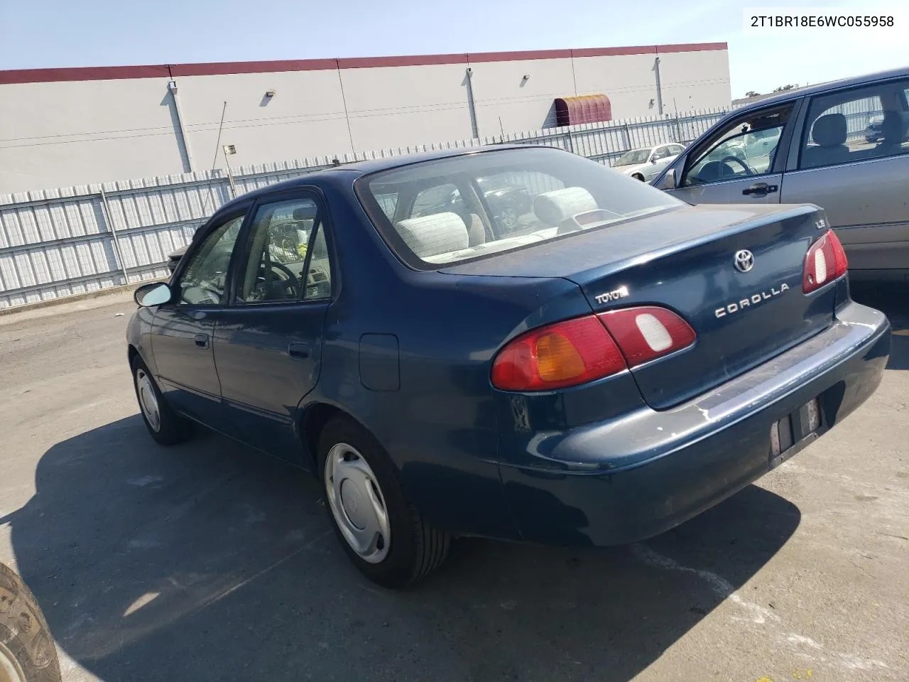 1998 Toyota Corolla Ve VIN: 2T1BR18E6WC055958 Lot: 64045764