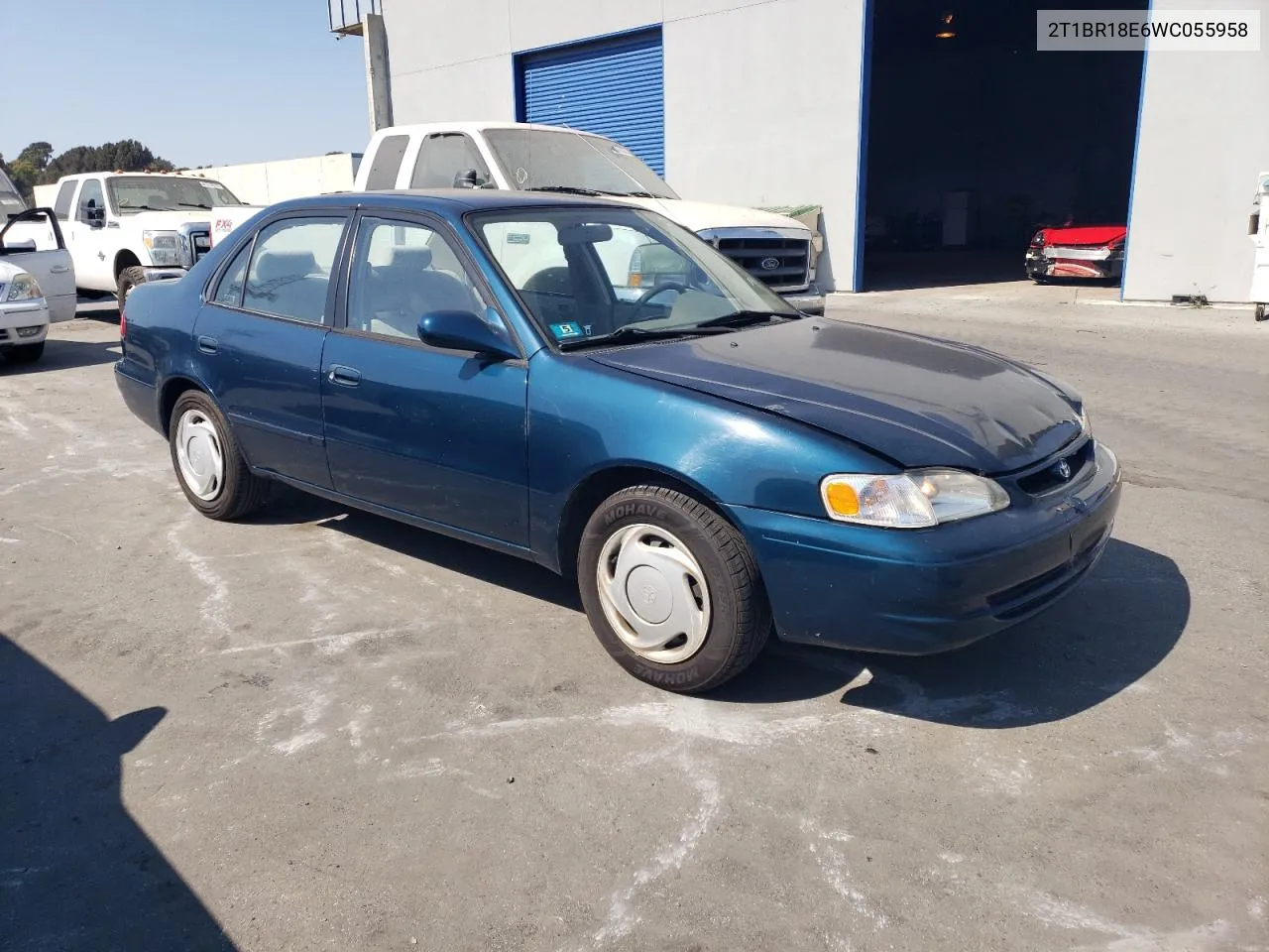 1998 Toyota Corolla Ve VIN: 2T1BR18E6WC055958 Lot: 64045764