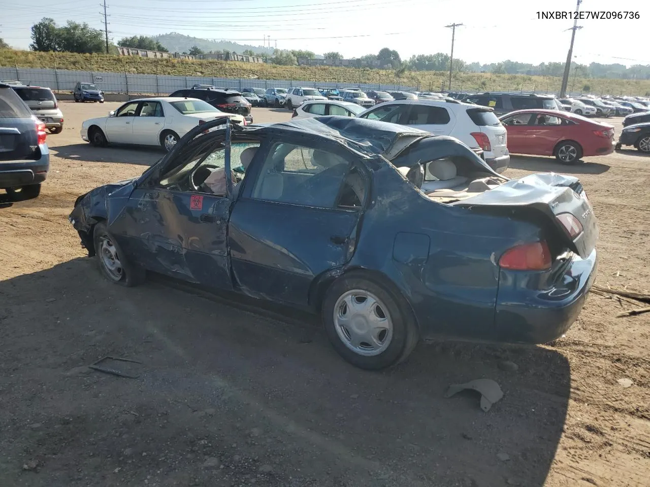 1998 Toyota Corolla Ve VIN: 1NXBR12E7WZ096736 Lot: 65471564