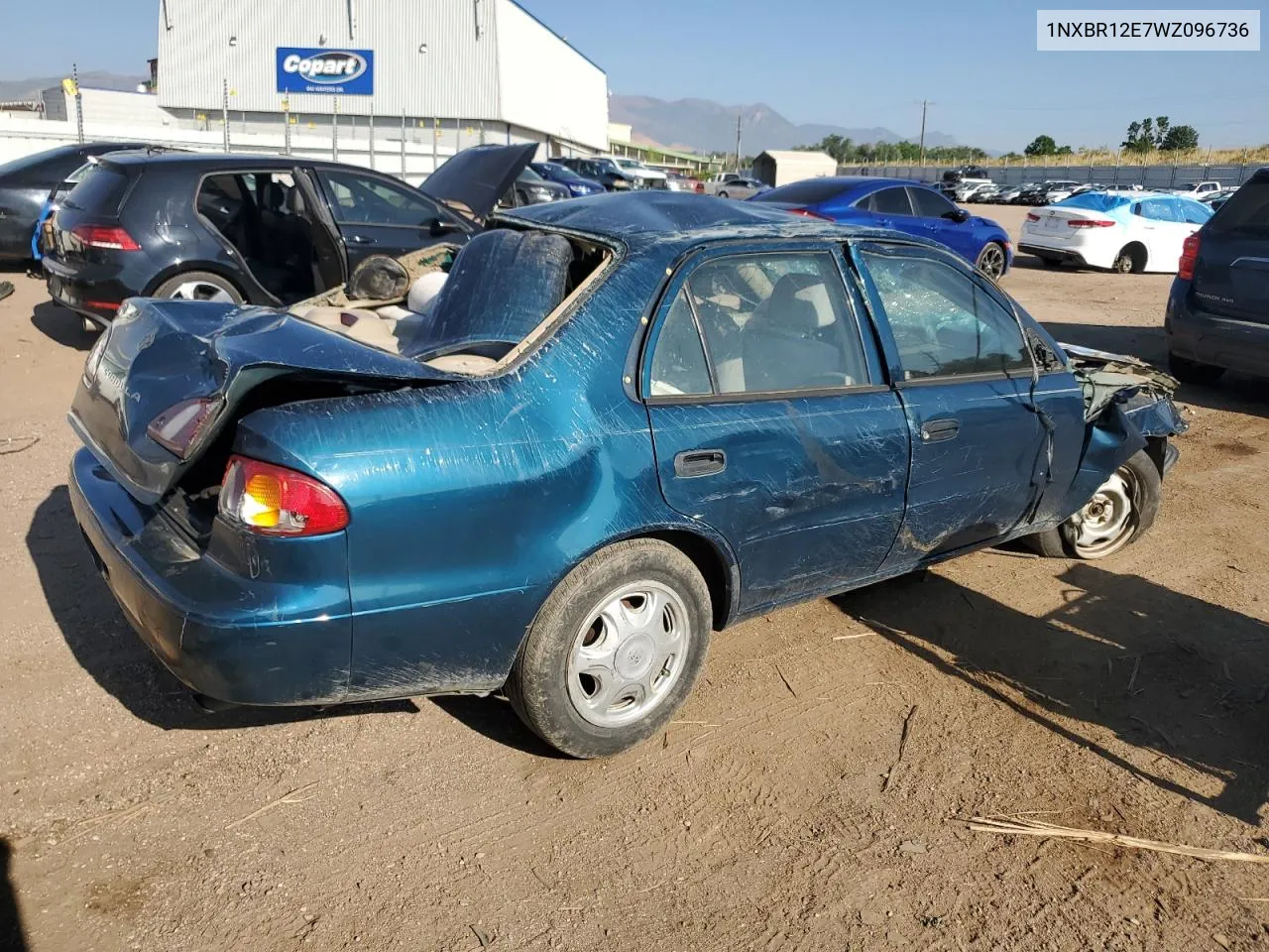 1998 Toyota Corolla Ve VIN: 1NXBR12E7WZ096736 Lot: 65471564