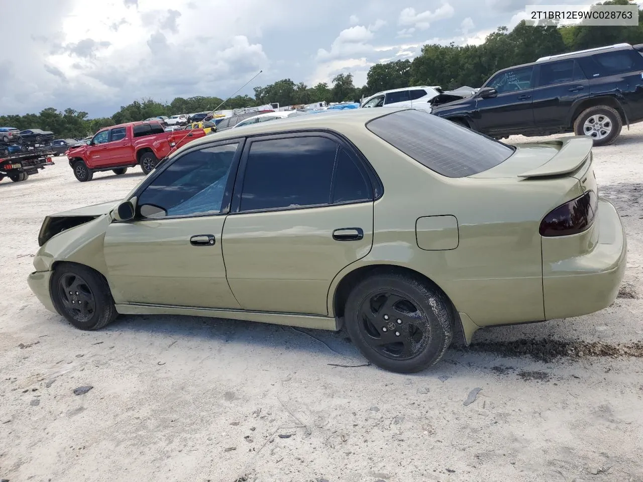 1998 Toyota Corolla Ve VIN: 2T1BR12E9WC028763 Lot: 68651784