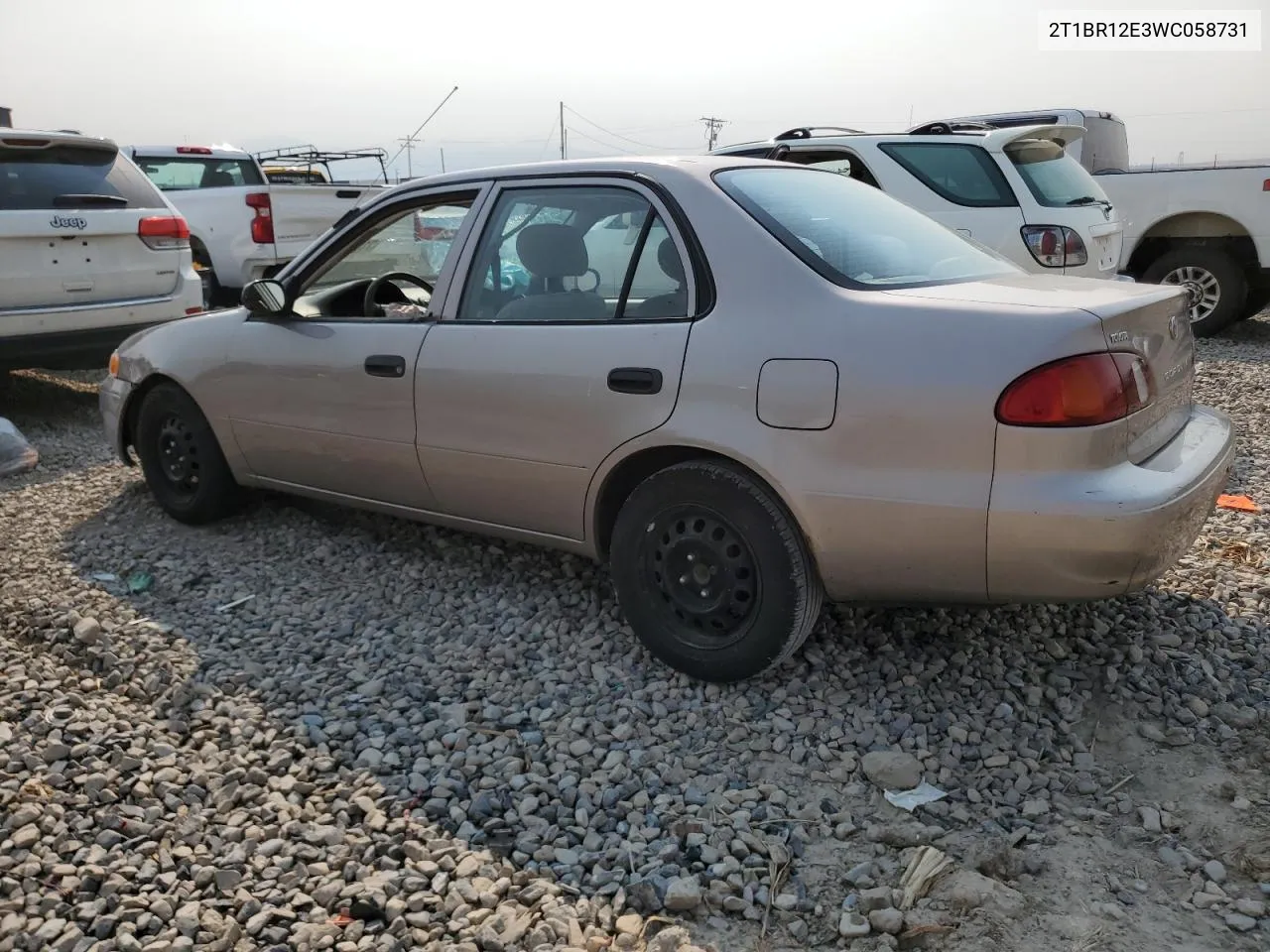 1998 Toyota Corolla Ve VIN: 2T1BR12E3WC058731 Lot: 71006214