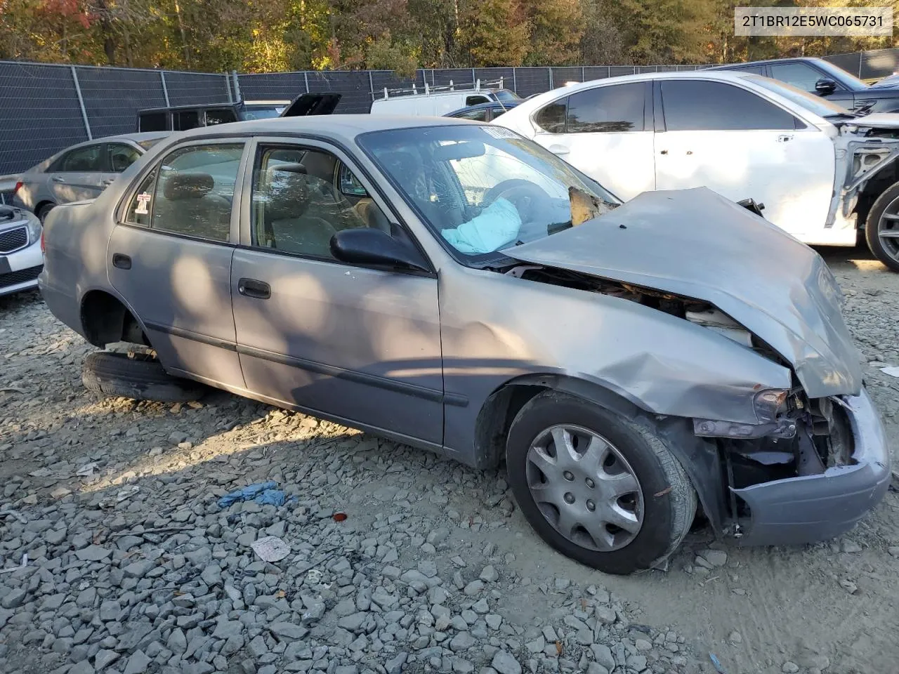 1998 Toyota Corolla Ve VIN: 2T1BR12E5WC065731 Lot: 77164964