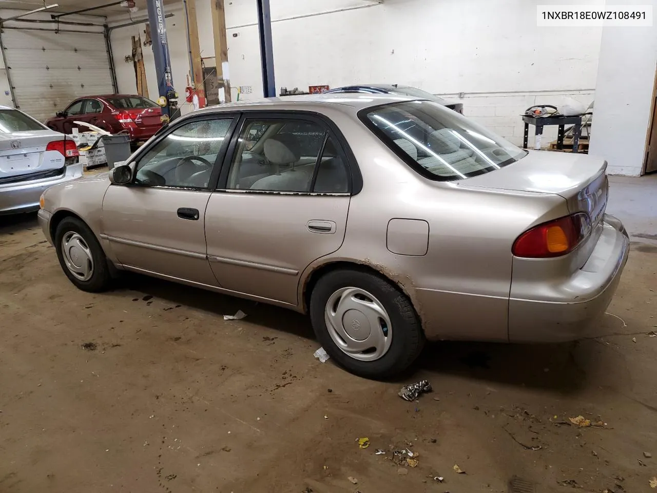 1998 Toyota Corolla Ve VIN: 1NXBR18E0WZ108491 Lot: 77999544