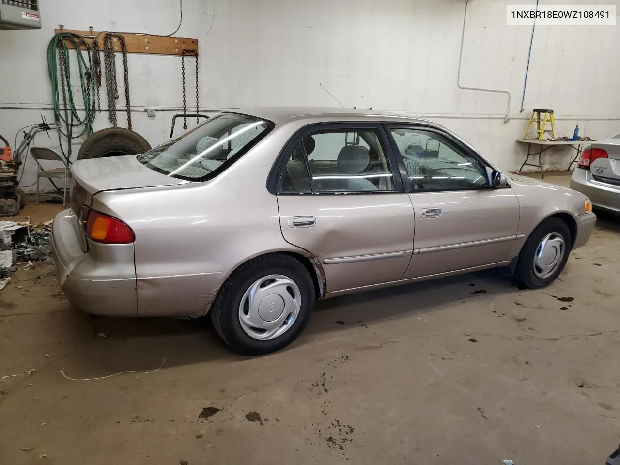 1998 Toyota Corolla Ve VIN: 1NXBR18E0WZ108491 Lot: 77999544