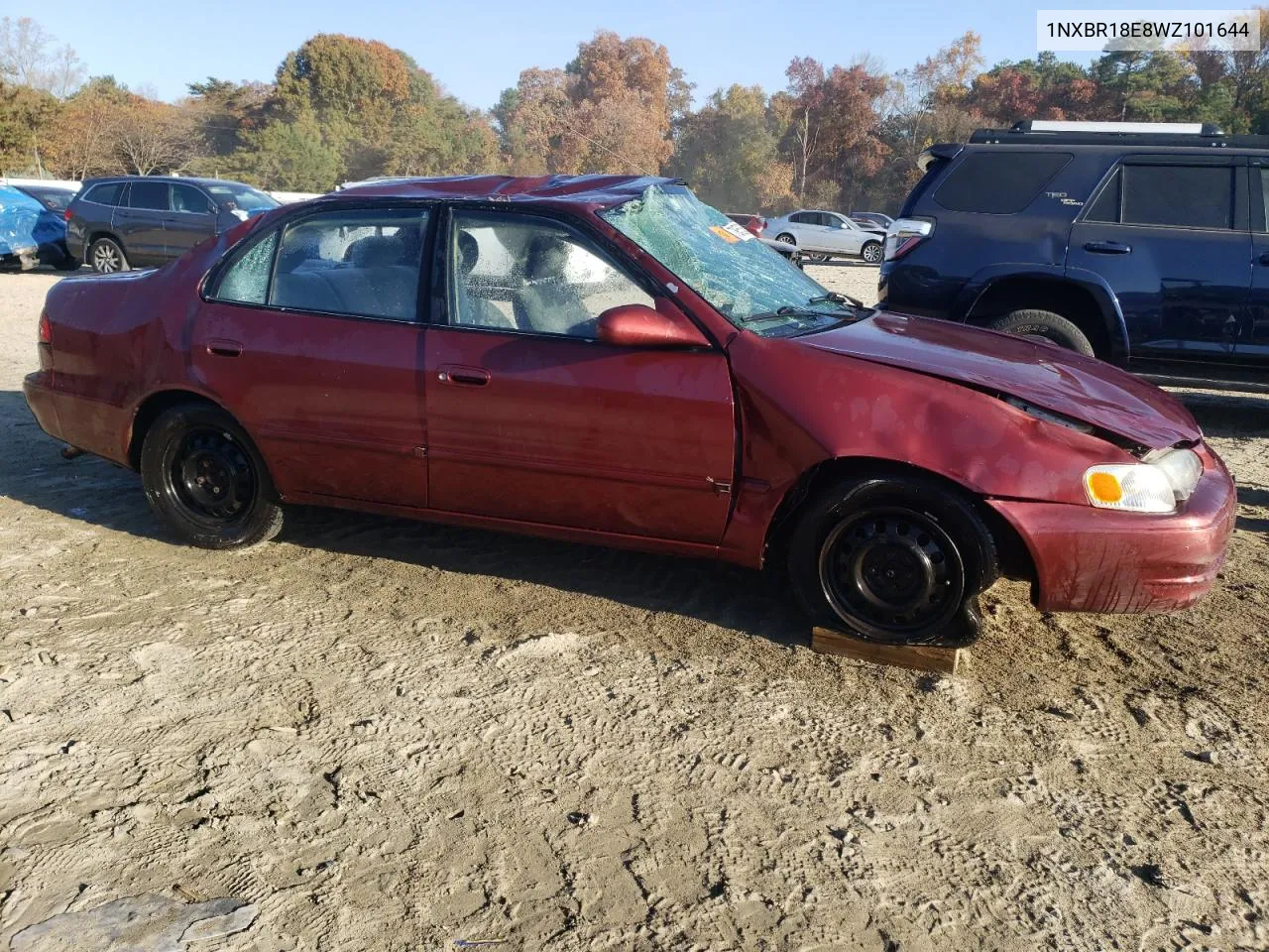 1998 Toyota Corolla Ve VIN: 1NXBR18E8WZ101644 Lot: 78533524